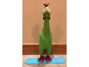 squeeze me chicken snowboard andere 3d print model - Mito3D