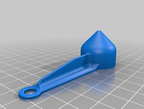 coffee scoop scaled kitchen dining spoon 3d print model - Mito3D