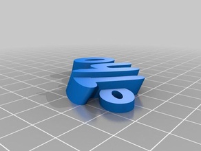 theo organización personalizado 3d print model - Mito3D