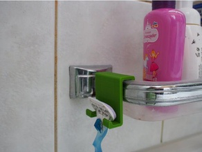 razor holderhanger bathtub soap dish gilette venus bathroom 3d print model - Mito3D