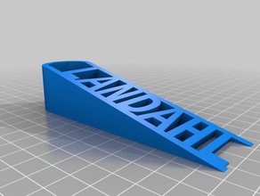 landahl Türstopper office angepasst 3d print model - Mito3D