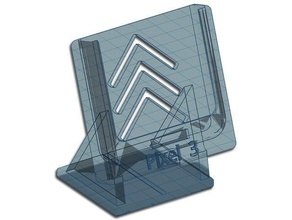 Schreibtisch-stand-google-pixel-3-smartphone mobile 3d print model - Mito3D