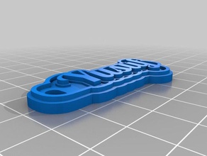 yusuf Schlüsselanhänger angepasst 3d print model - Mito3D