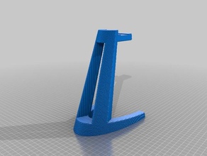 3d slash headphonestand-complete other 3d print model - Mito3D