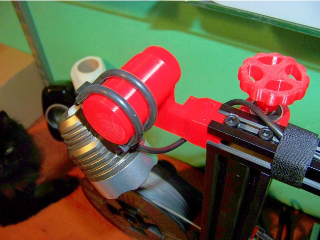moto suporte da lâmpada ender 3 d a impressora acessórios 3D print model - Mito3D