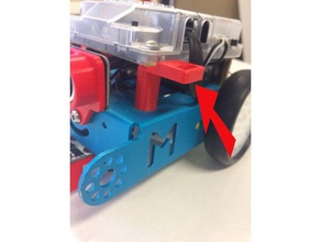 support cl&eacute usb verser mbot clé titulaire la robotique porte bobine supportless symbole wombot 3d print model - Mito3D