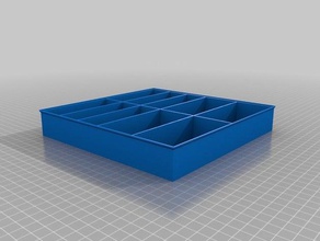 stackable boxes tool holders container toolbox toolboxes 3d print model - Mito3D