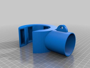 milling machine vacuum attachment tools 3d print model - Mito3D