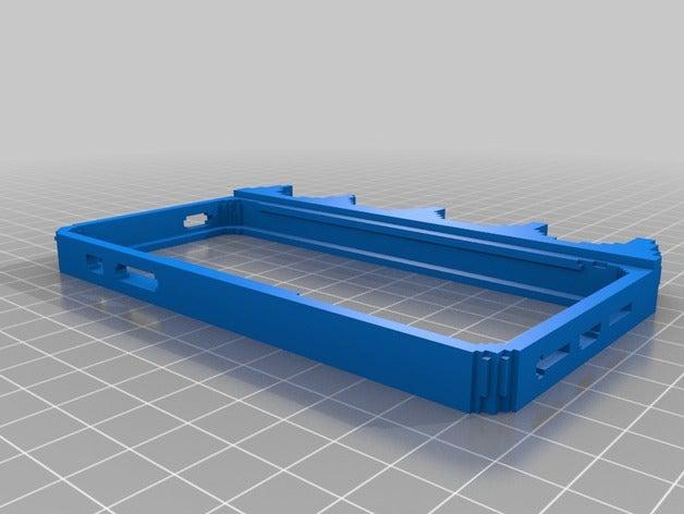 pool que claw case mobile phone 3d slash 3D print model - Mito3D