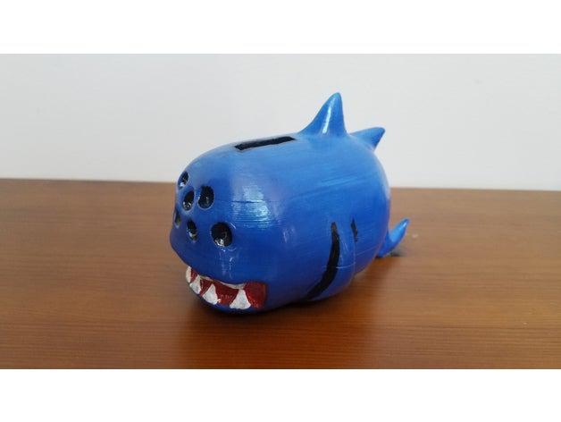 de la gueule banque les conteneurs pièce monnaie le détenteur neat tirelire en forme cochon tuer spire 3D print model - Mito3D