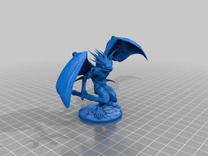 espinas diablo no molestar de juguete juego accesorios 28mm demonio dnd miniatura monster pathfinder 3d print model - Mito3D