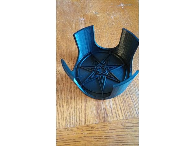 game thrones coaster holder kitchen dining drink 3D print model - Mito3D