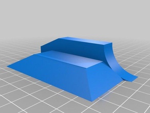 teck deck hubba 3d impresión 3d print model - Mito3D
