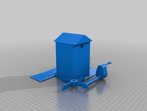 windmill toy 3d printing hgyuras2 3d print model - Mito3D