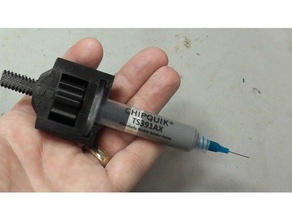 solder paste dispenser 5-cc syringes electronics 3d print model - Mito3D