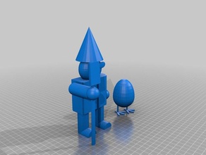 les gnomes 3d de l'impression hgyuras2 3d print model - Mito3D