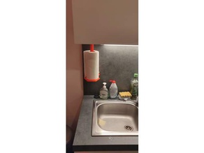 paper towel holder kitchen dining 3d print model - Mito3D