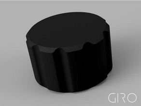 giro tam grafik akıllı kontrol düğmesi 3d yazıcı parçalar düğme indirim giro3d keromida reprap reprapdiscount başparmak tekerlek 3d print model - Mito3D