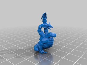 old school runescape alchemical hydra video games osrs 3d print model - Mito3D
