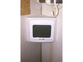 corner holder thermostat caravan other 3d print model - Mito3D