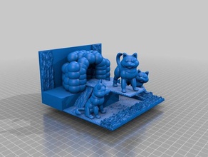 wolf brothers 3d drucken hgyuras2 3d print model - Mito3D