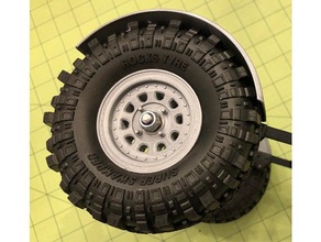 goodsons 19 beadlock tekerlek 10 römork sürüm hobiler rc araç 110 aksiyal geliştirmeler rc4wd paletli ölçekleyici scx10 onuncu ölçeği traxxas trx4 tekerlekler 3d print model - Mito3D