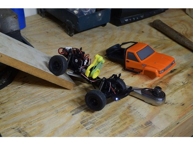 124 ölçek ecx baraj kayışı mod rc araçlar 3D print model - Mito3D