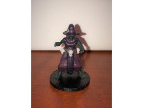 bruxa feiticeira brinquedos jogos maldição strahd dnd mini em miniatura miniaturas 3d print model - Mito3D