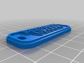 bestsignupcom 3 keychains customized 3d print model - Mito3D
