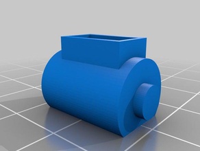 lemon Rost sci-fi-tank sponson - Spielzeug Spiel Zubehör 3d print model - Mito3D