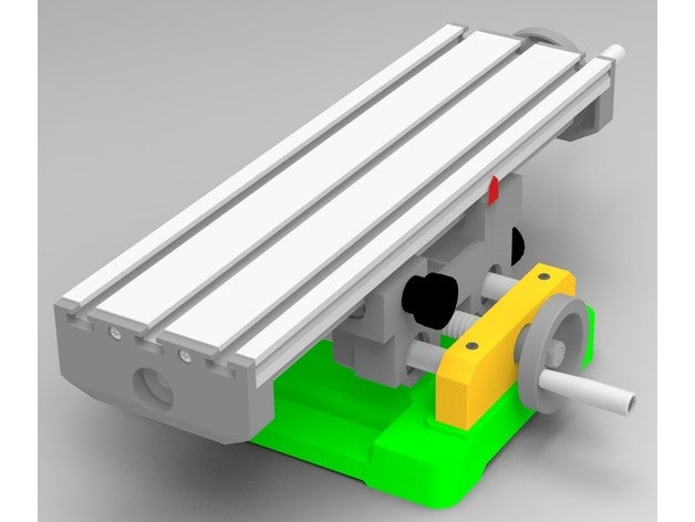 bg6350 large xy table anti-backlash nut machine tools 3D print model - Mito3D