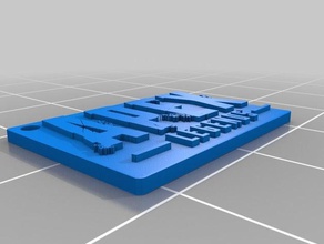apex trousseau de clés 3d l'impression amusant jeu 3d print model - Mito3D