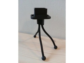 dji osmo-Tasche base-Stativ-mount Kamera tripod mount 3d print model - Mito3D