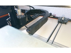 anet e12 cavo catena v2 3d la stampante parti aggiornamento heatbed lettino riscaldato 3d print model - Mito3D