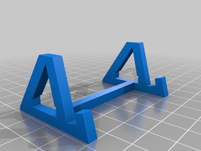 easel stand hp sprocket picture frame other 3d print model - Mito3D