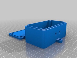 meine angepasste alles box wasserdicht Elektronik 3d print model - Mito3D
