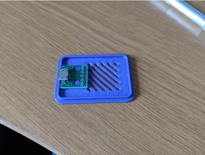 esp32-cam case remix back electronics webcam 3d print model - Mito3D