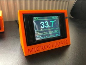 microclima evo schermata di stand animali domestici 3d print model - Mito3D
