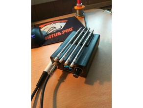 t12 soldering iron holder organization jolder station 3d print model - Mito3D