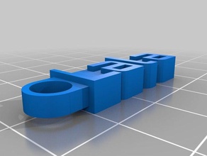 lala futurista organización personalizado 3d print model - Mito3D