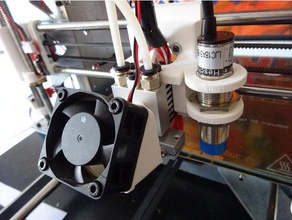 soporte sensor de nivelar automáticamente para hta3d dual la impresora partes capacitivo 3d print model - Mito3D