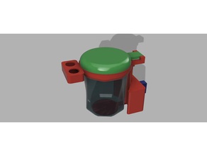 automatic desktop trashcan household 3d print model - Mito3D