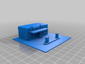 curcans gas station 3d printing hgyuras2 3d print model - Mito3D
