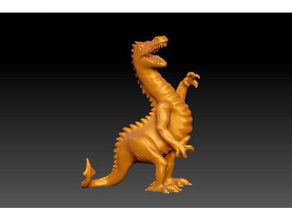 rindo do dragão criaturas 3d print model - Mito3D