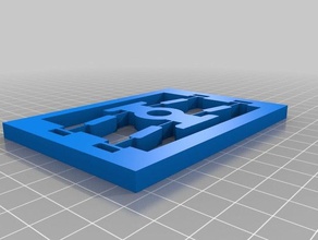 bistable mechanism interactive art 3d print model - Mito3D