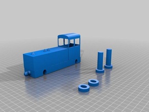 diesel swiching locomotive train 3d printing hgyuras2 3d print model - Mito3D