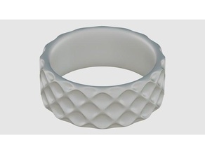gezahnte ring Ringe blender blender3d 3d einfach 3d print model - Mito3D