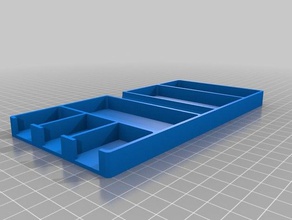 masa tepsi organizasyon masaüstü organizer remix 3d print model - Mito3D