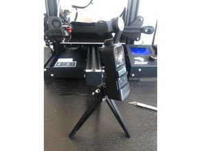 gopro appareil photo sur trépied pliable 3d print model - Mito3D