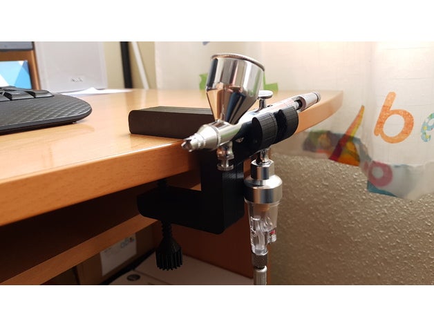 soporte aerografo strumento i titolari caselle aerografia airbrushstand stand 3D print model - Mito3D